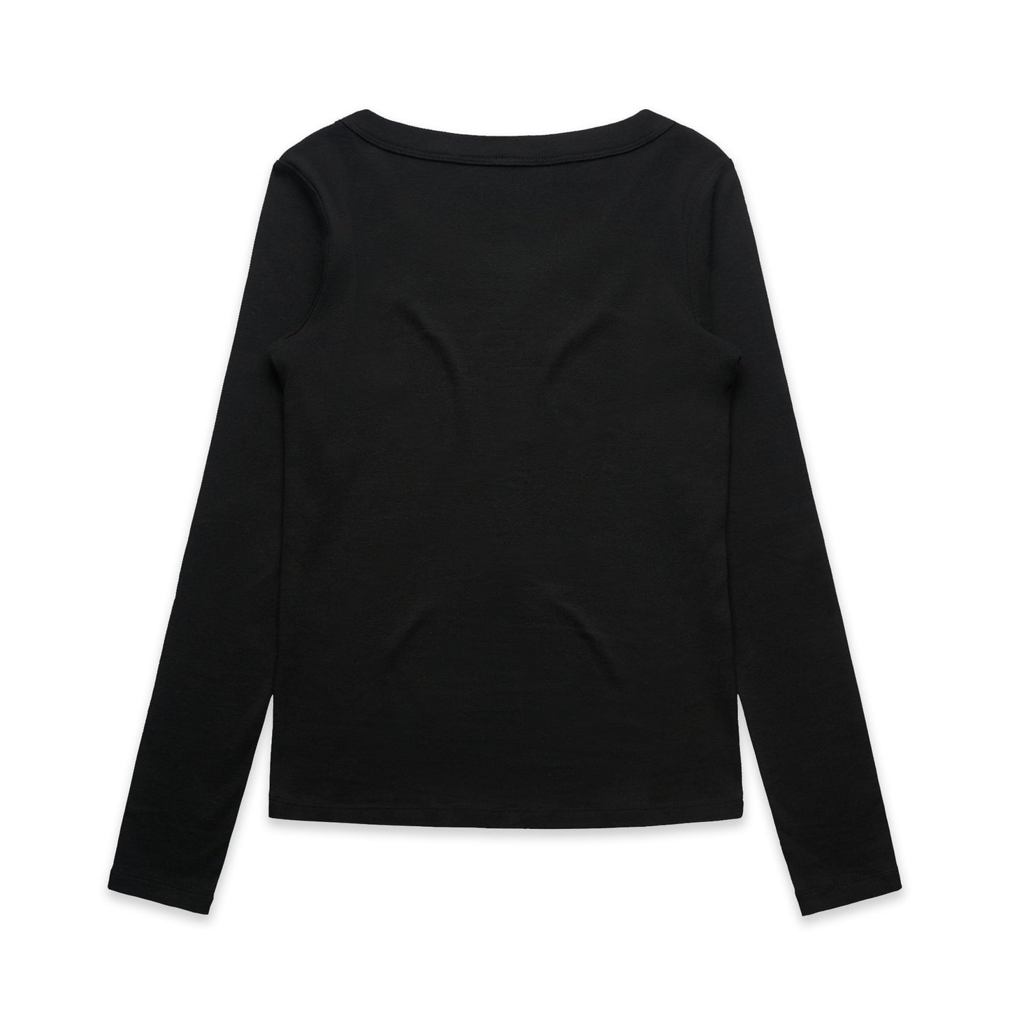 Women's Organic Rib L/S Tee - 4075