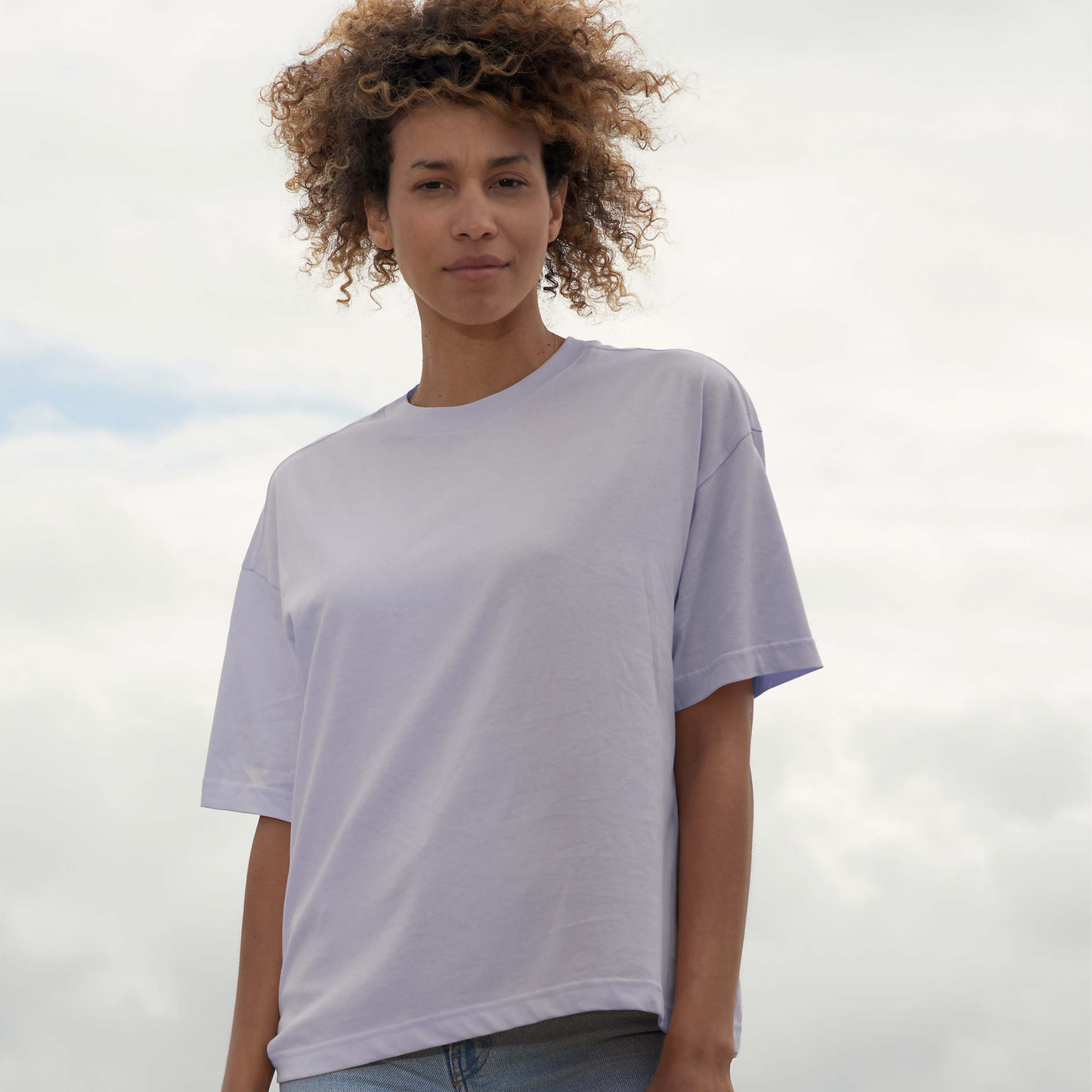 Women's Organic Boxy Tee Sol's