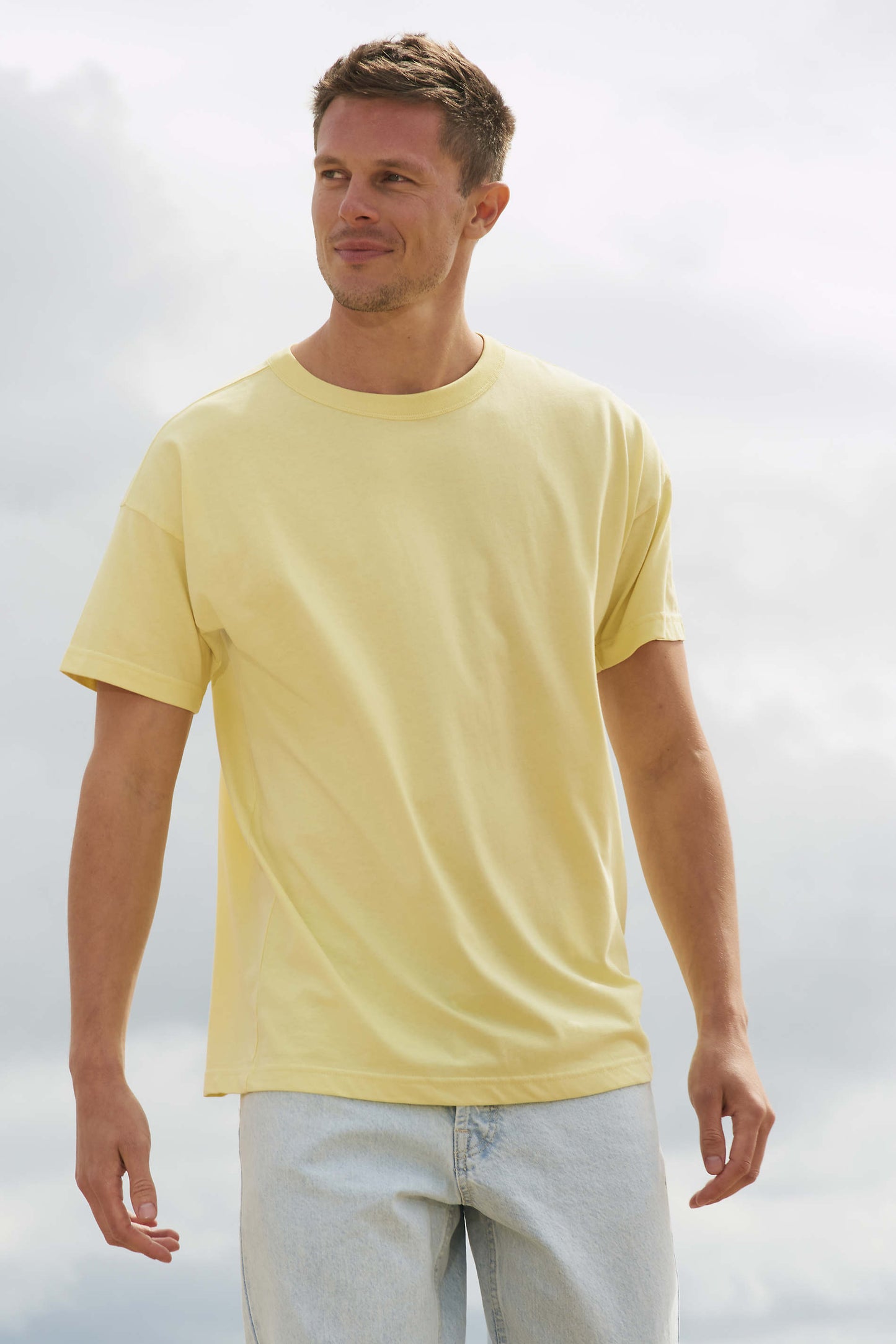 Men's Organic Boxy Tee Sol's