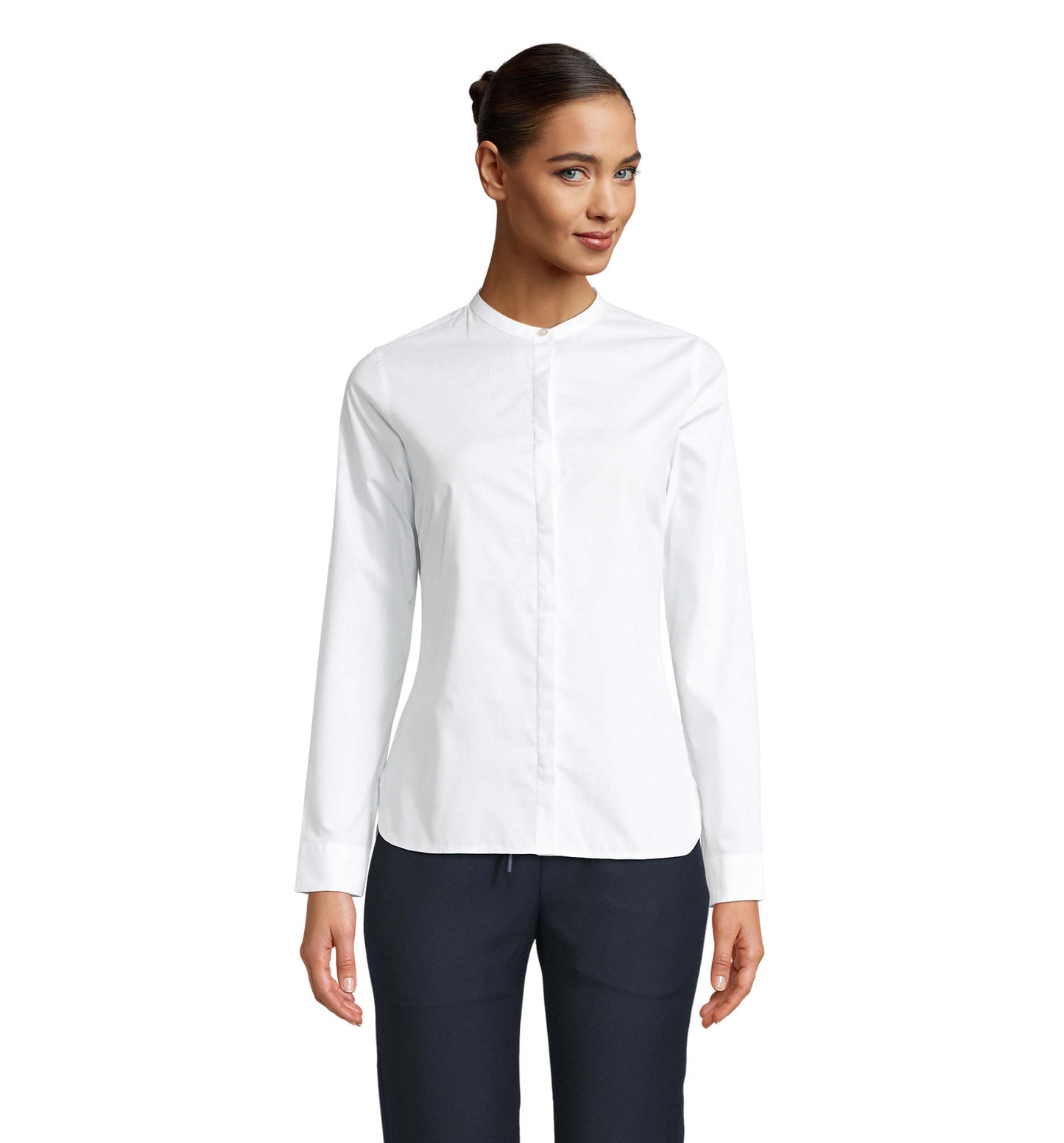 Women's Mandarin Collar Shirt - Organic Blend Sol's