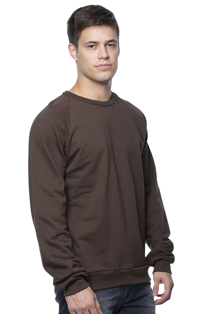 Organic Crew Neck Sweatshirt Royal Apparel