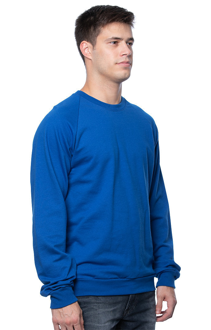 Organic Crew Neck Sweatshirt Royal Apparel