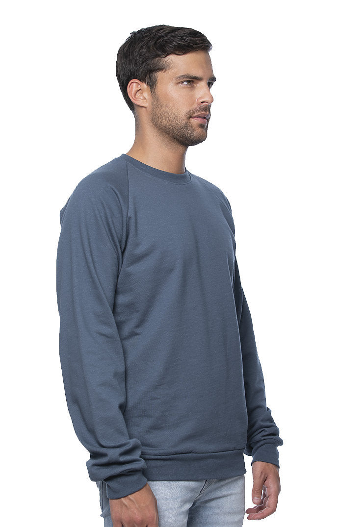 Organic Crew Neck Sweatshirt Royal Apparel