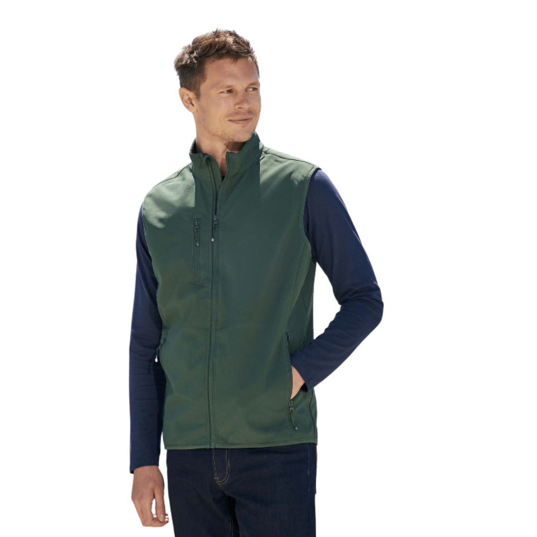 Men's Recycled Vest Softshell Jacket Sol's