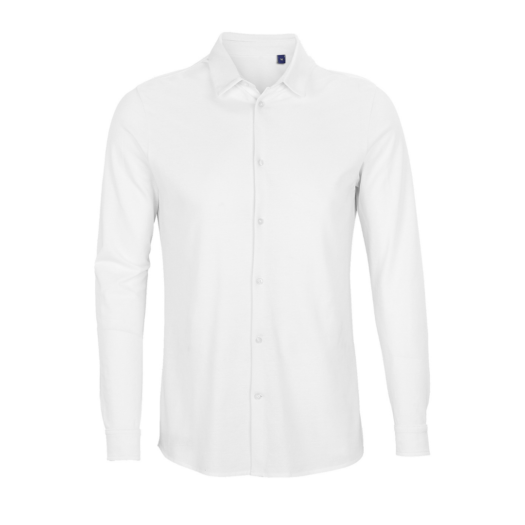 Men's Formal Pique Shirt | 100% Organic Cotton | Custom Sol's