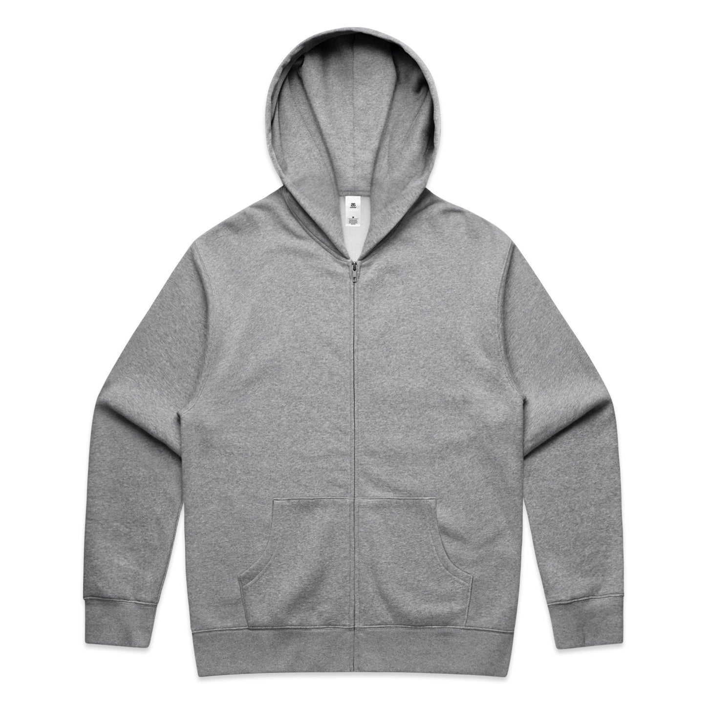 Mens Relaxed Zip Hoodie | Recycled Polyester AS Colour