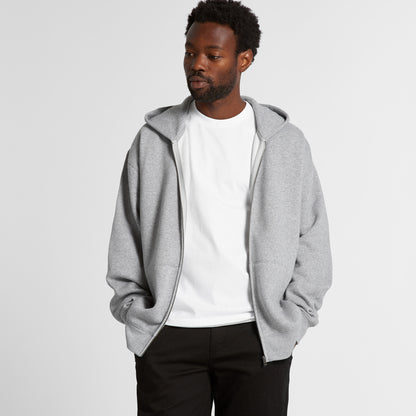 Mens Relaxed Zip Hoodie | Recycled Polyester AS Colour