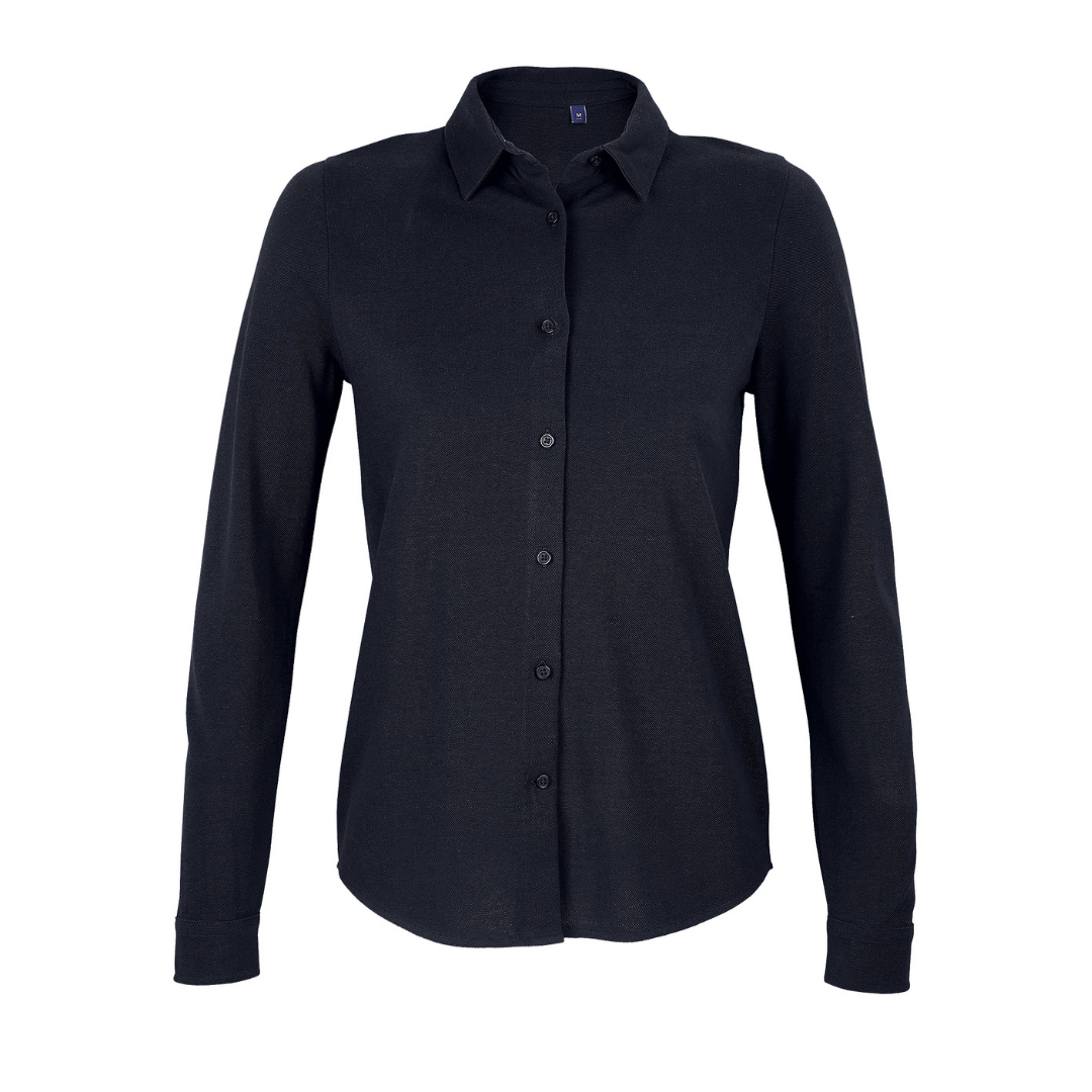 Women's Formal Pique Shirt | 100% Organic Cotton | Custom Sol's