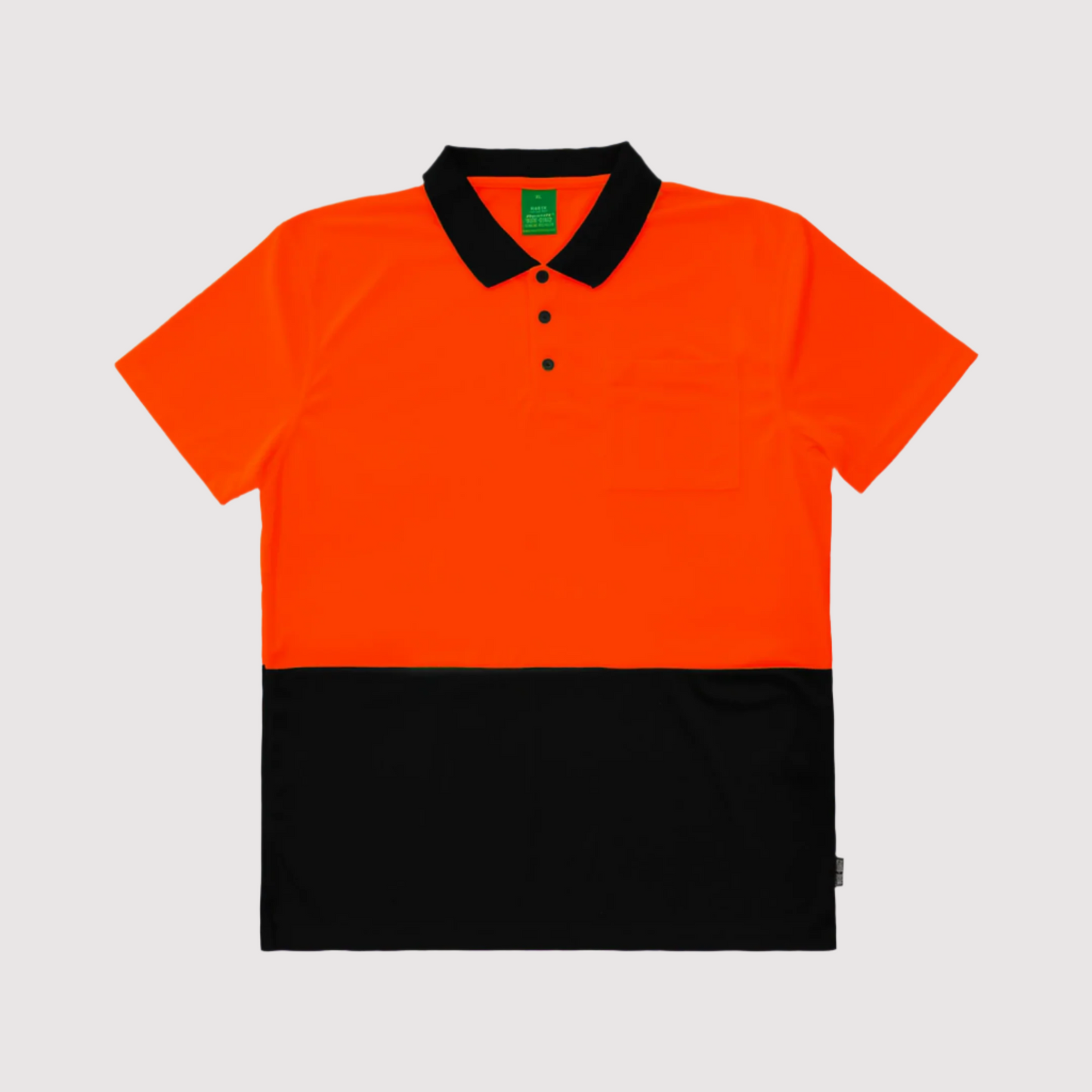 Hi Vis Recycled Short Sleeve Polo Result