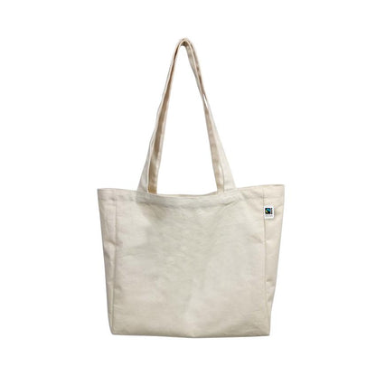 Large Tote Bag | Organic Canvas | Fairtrade LUCK•E