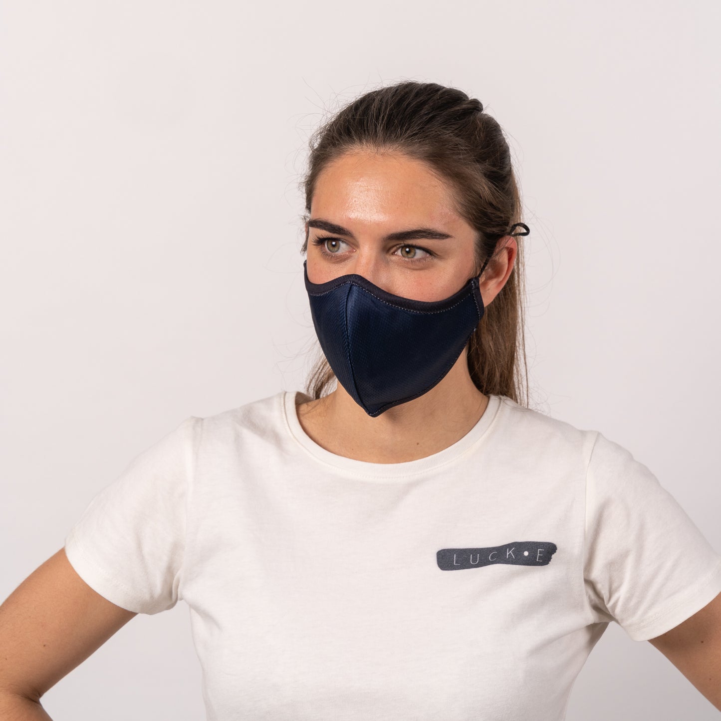 LUCKEme™ Face Masks | Award-Winning HeiQ™  | Ocean Balance™ | Navy LUCK•E