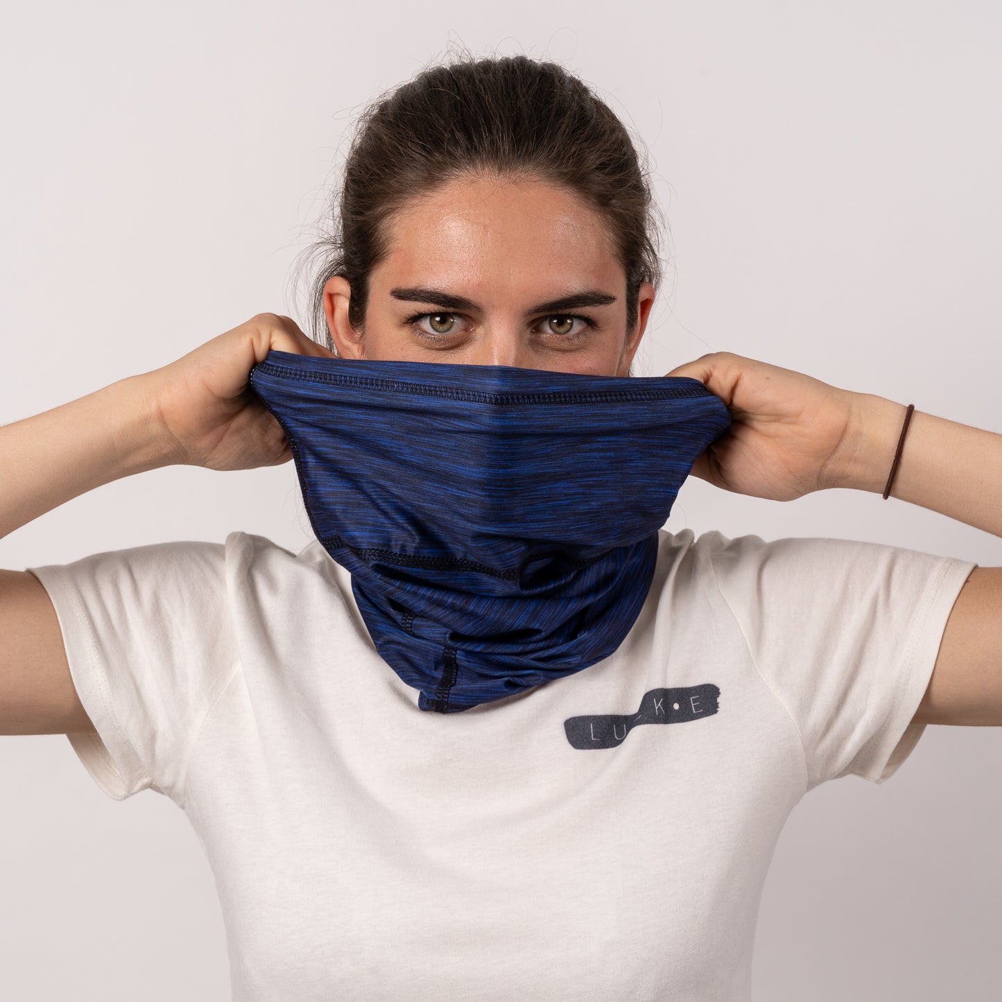 LUCKEgo™ | With Built-in 3 layer Mask | Heiq Technology | Navy LUCK•E