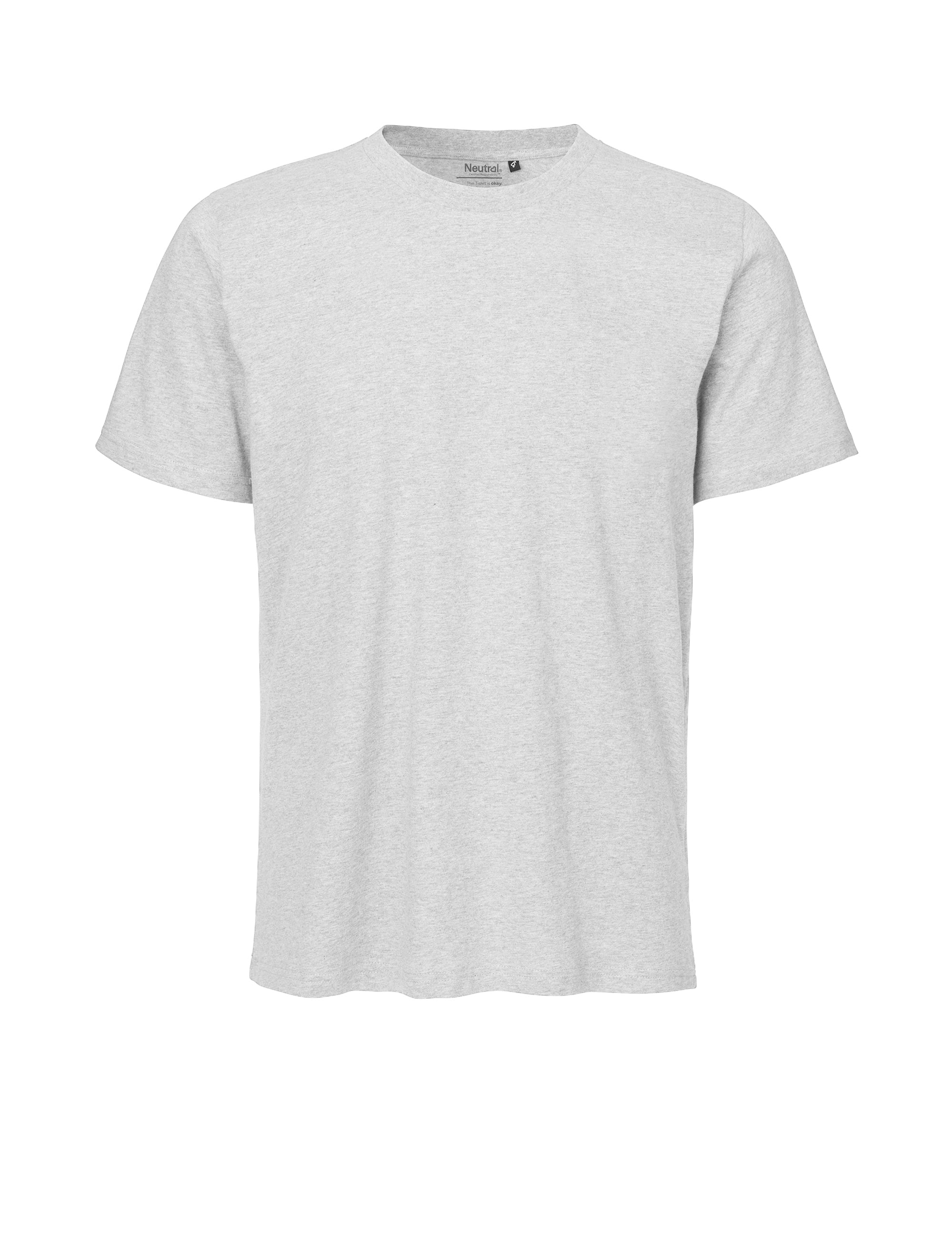 Genderless Regular Tee Neutral 100 Organic Cotton Fair