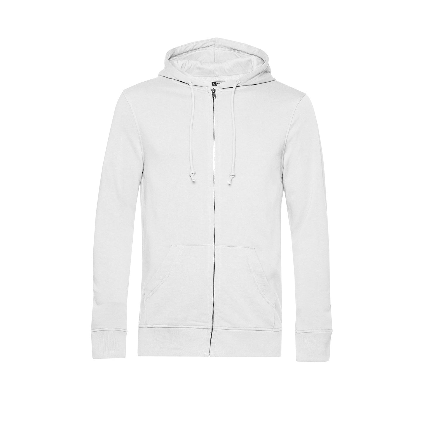 Organic Hoodie With Zip  | Recycled Polyester | Custom LUCK•E