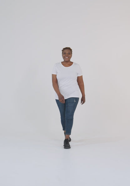 Women's Basic Organic Tee - 02077