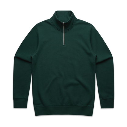 Men's Recycled Half Zip Crew AS Colour