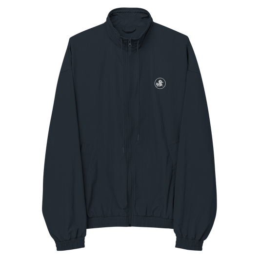 LUCKE Tracksuit Jacket | Recycled Nylon & Polyester | Navy LUCK•E