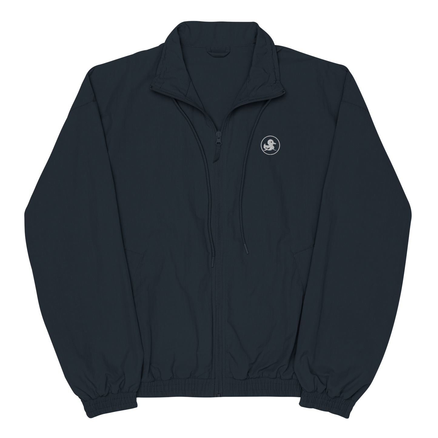 LUCKE Tracksuit Jacket | Recycled Nylon & Polyester | Navy LUCK•E