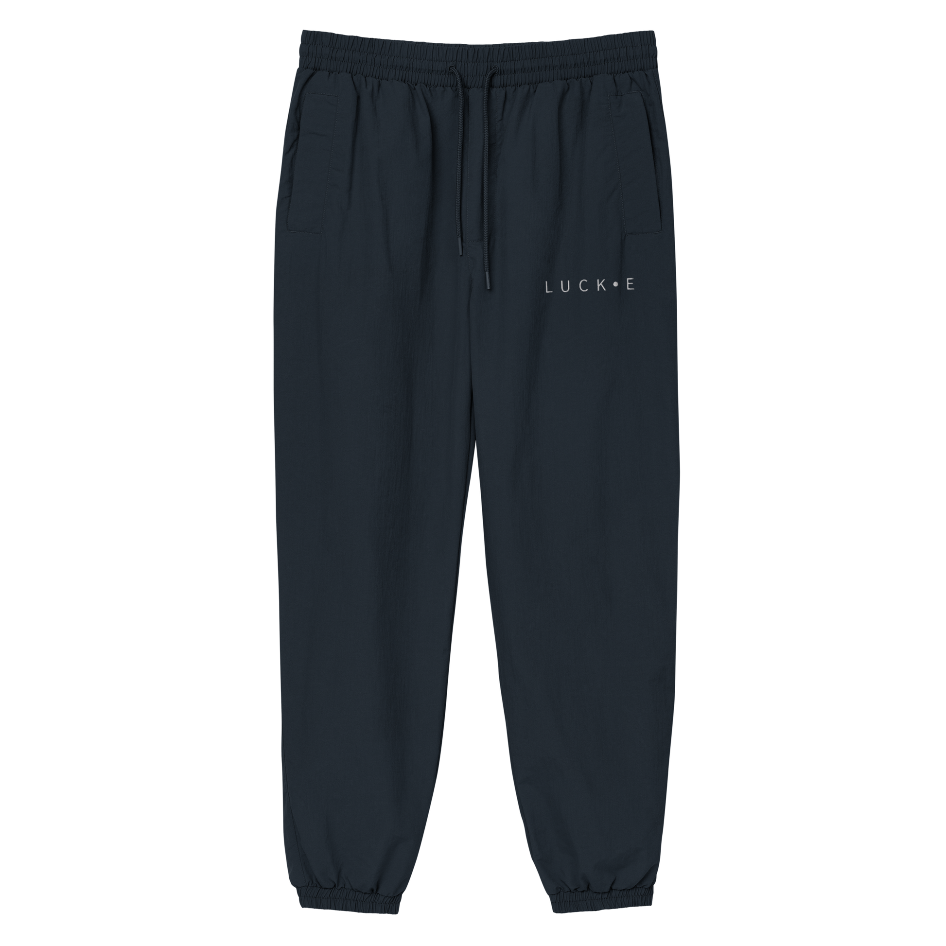 LUCKE Tracksuit Pants | Recycled Nylon & Polyester | Navy LUCK•E