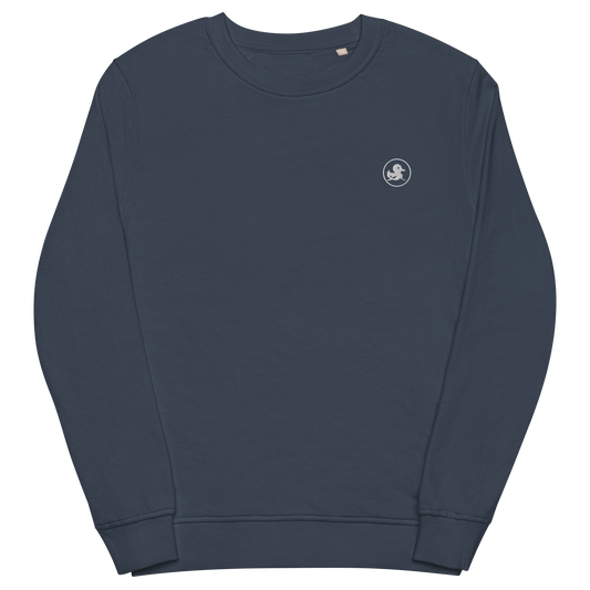 LUCKE Duck Sweatshirt | 80% Organic Cotton 20% RPET | Navy LUCK•E