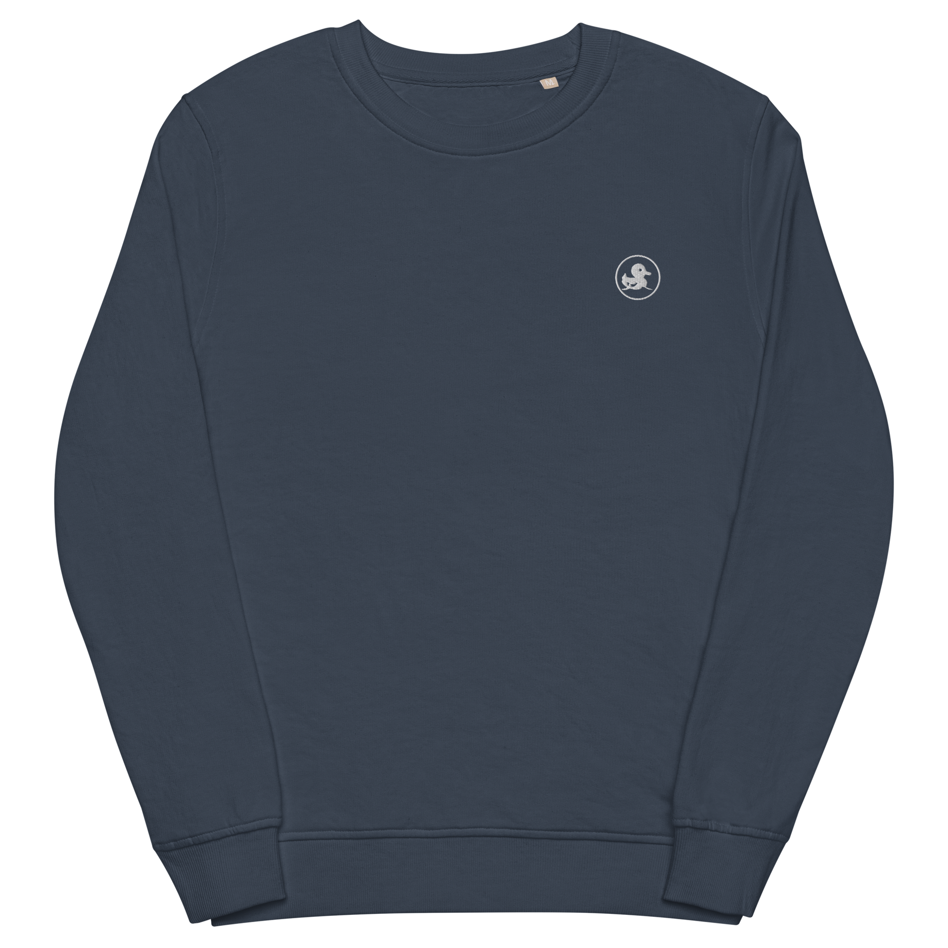 LUCKE Duck Sweatshirt | 80% Organic Cotton 20% RPET | Navy LUCK•E